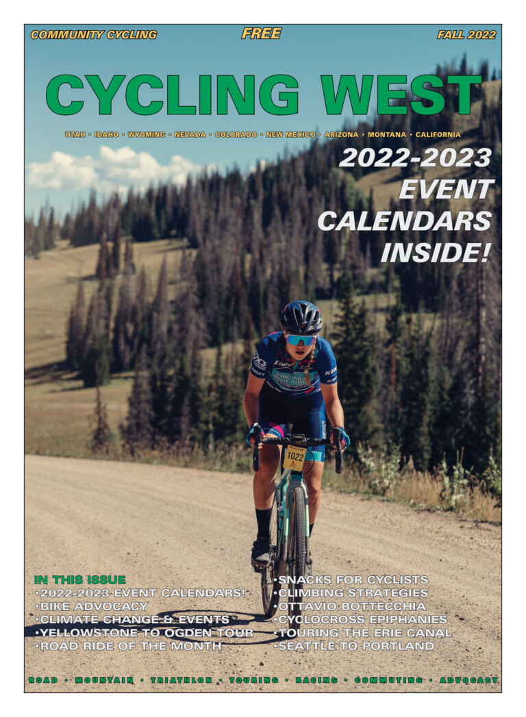 Cycling West and Cycling Utah’s Fall 2022 Issue is Now Available!