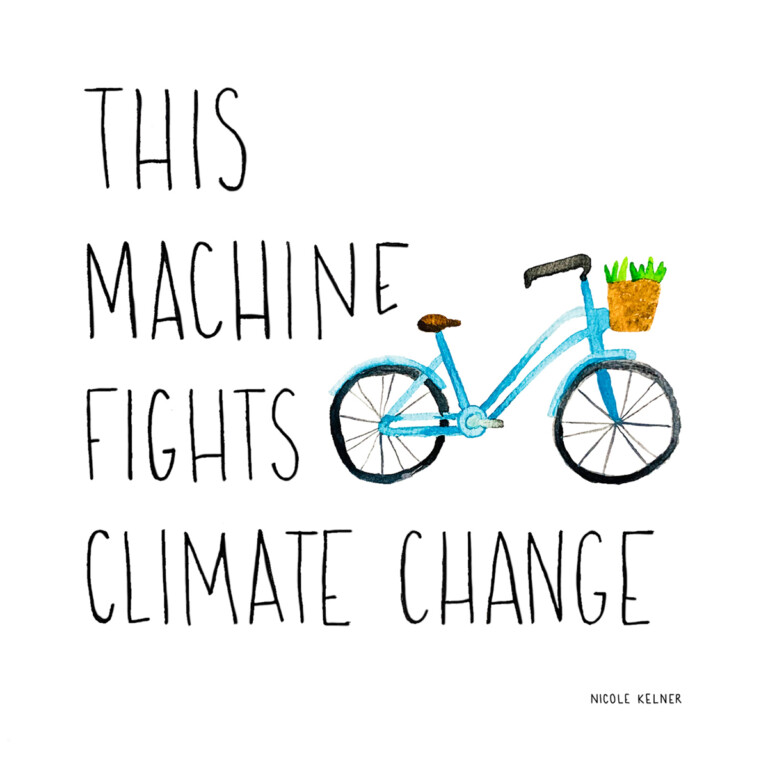 This Machine Fights Climate Change: The Bicycle Art of Nicole Kelner