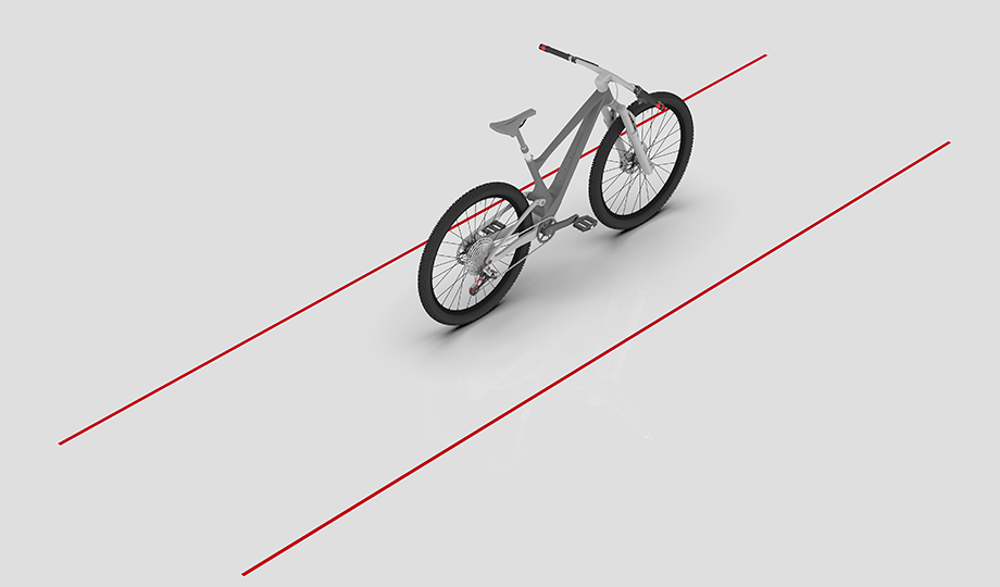 New Touch-Activated Laser Lane to Keep Cyclists Safe