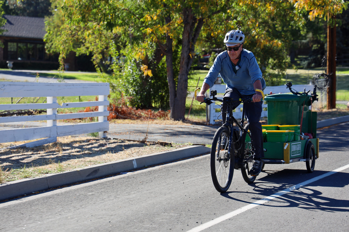 Pedal-powered Compost Pickup Combats Climate Change with Micromobility