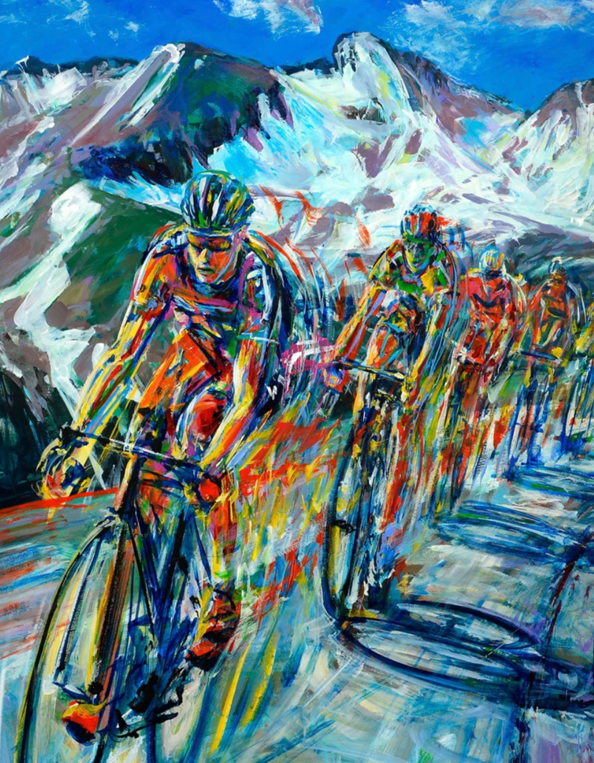 Zooming Through the Divide: The Bicycle Art of David Vincent Gonzales