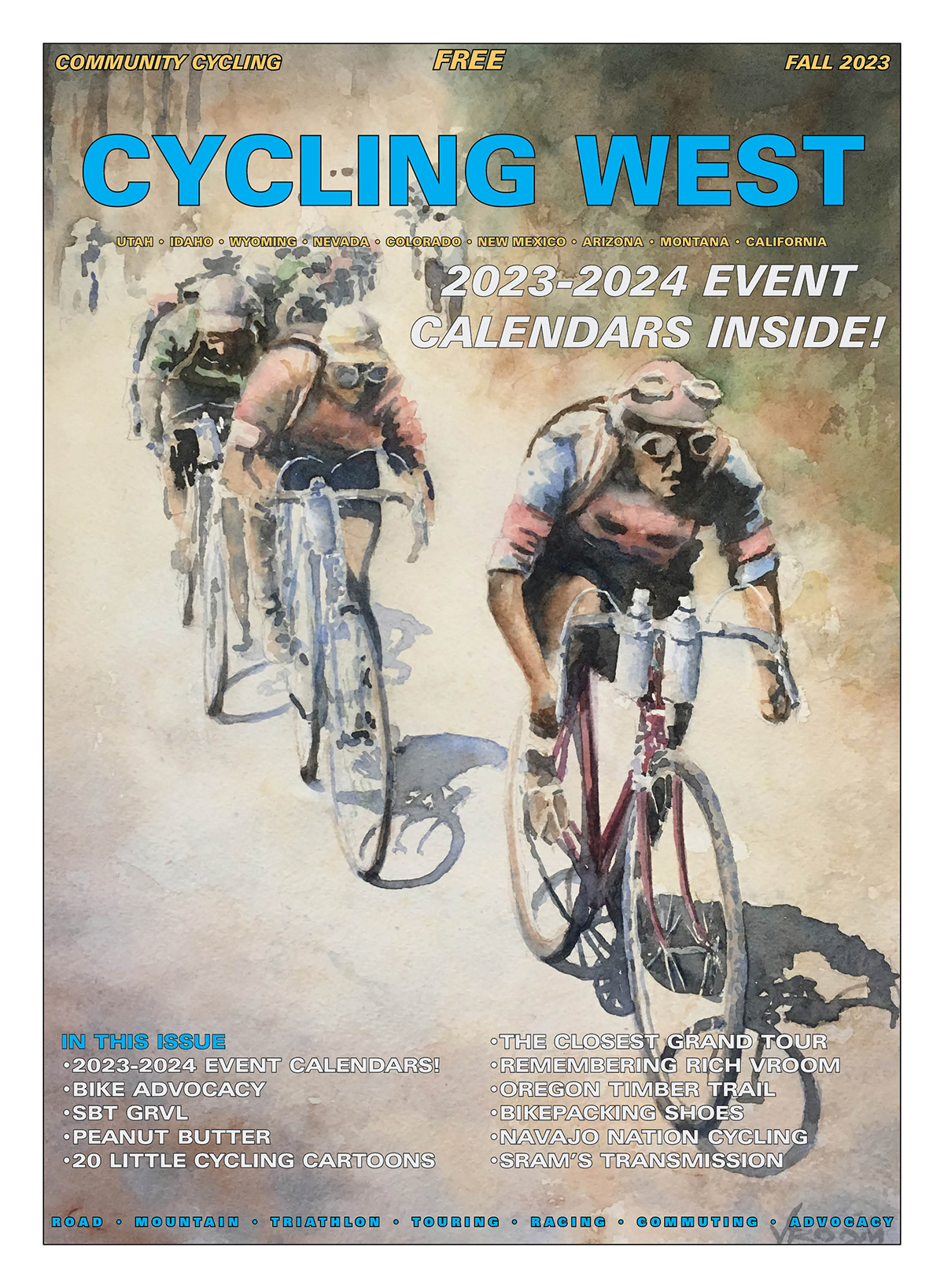 Cycling West’s Fall 2023 Issue is Now Available!